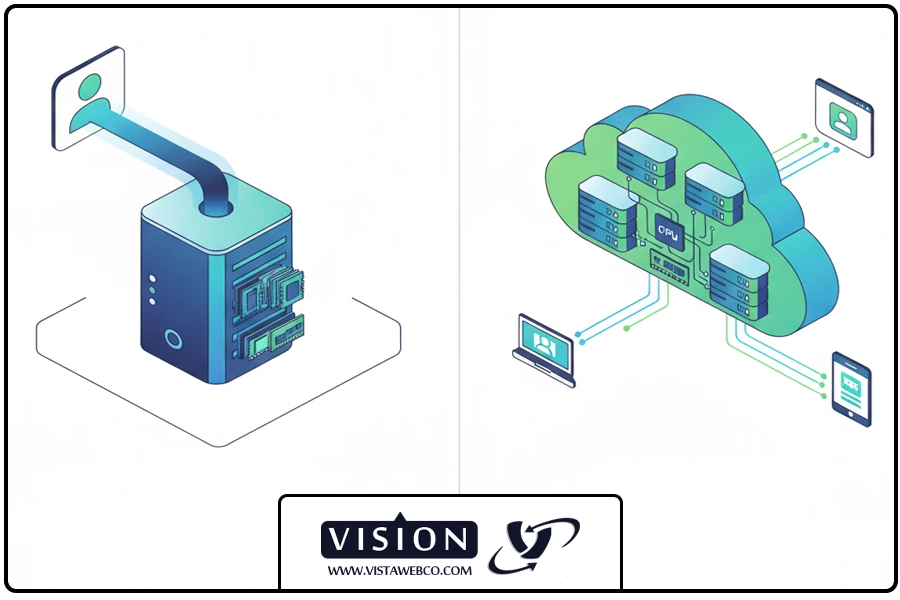 تفاوت کلیدی | سرور مجازی